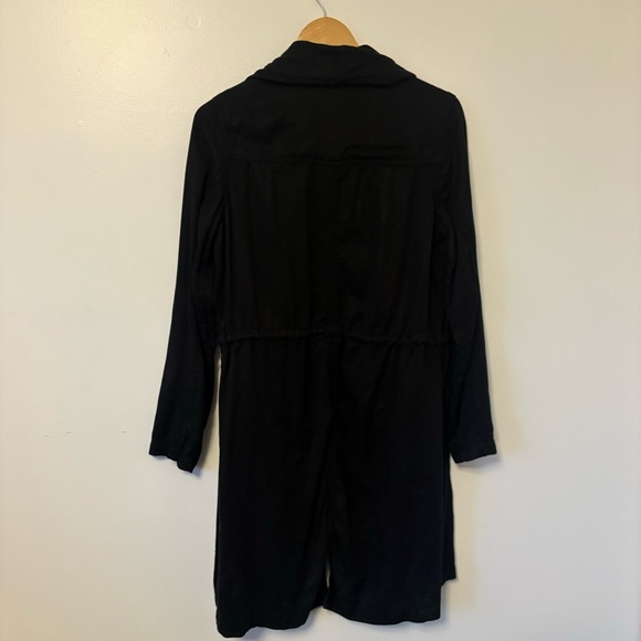 Max Jeans | Black Tencel Waterfall Jacket - Picture 6 of 10